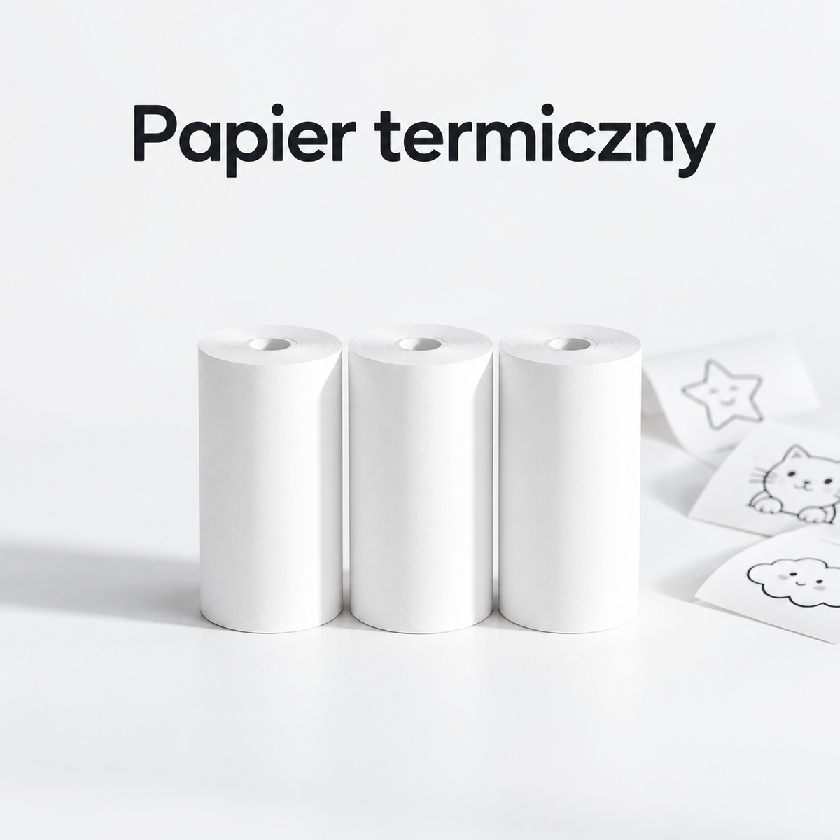 Papier Termiczny - 3 rolki