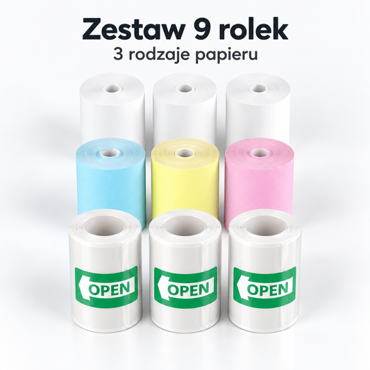 Zestaw papieru (3x3)